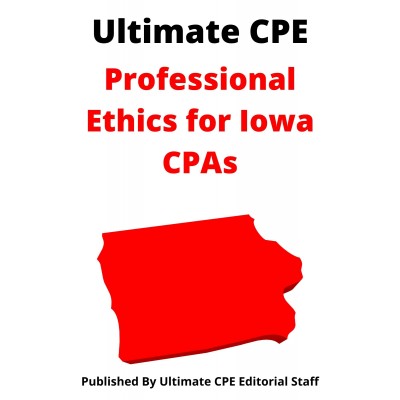 Professional Ethics for Iowa CPAs 2023
